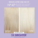 OLAPLEX N°4P Blonde Enhancing Toning - Shampoo sin sulfatos 250 ml