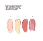 Kit Pilow Talk Lip and Cheek Secret Set ( Rubor+ Iluminador + Labial + Gloss)