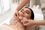 Drenaje facial con Gua Sha