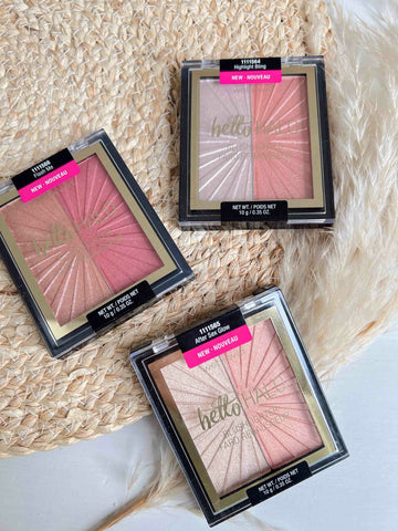 Duo Iluminador + Blush Wet ´n Wild hello Halo